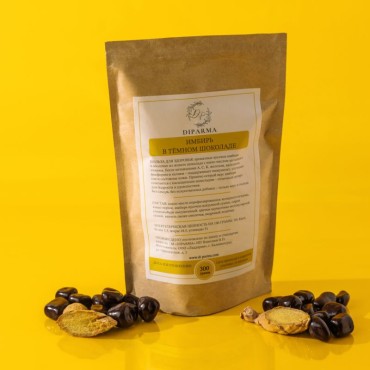 Имбирь в тёмном шоко...