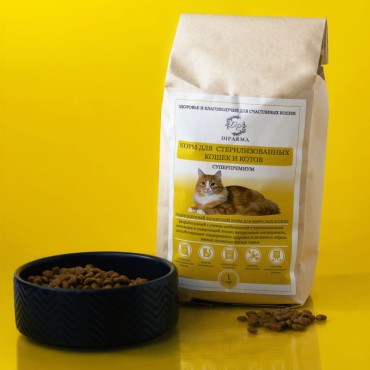 Сухой корм для стери...