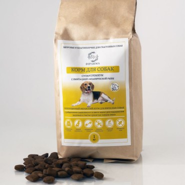Сухой корм для собак...
