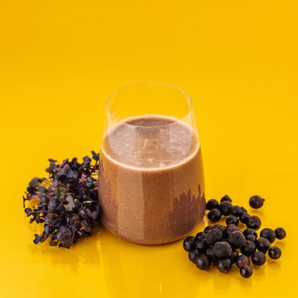 Детокс-смузи «Грация Детокс» с псиллиумом - натуральный, без сахара, быстрорастворимый, 200 гр.